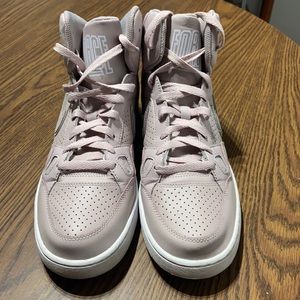 Light Pink Nike Air Force 1 Hightops